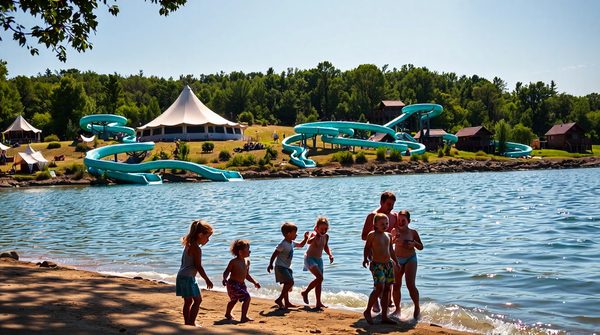 Découvrez des campings ouverts avec parc aquatique en france